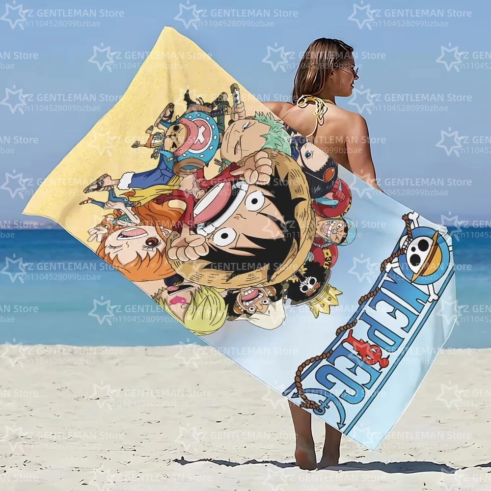 One Piece Luffy Gear 5 Handuk  - Home Bathroom Equipment ulasan dan harga