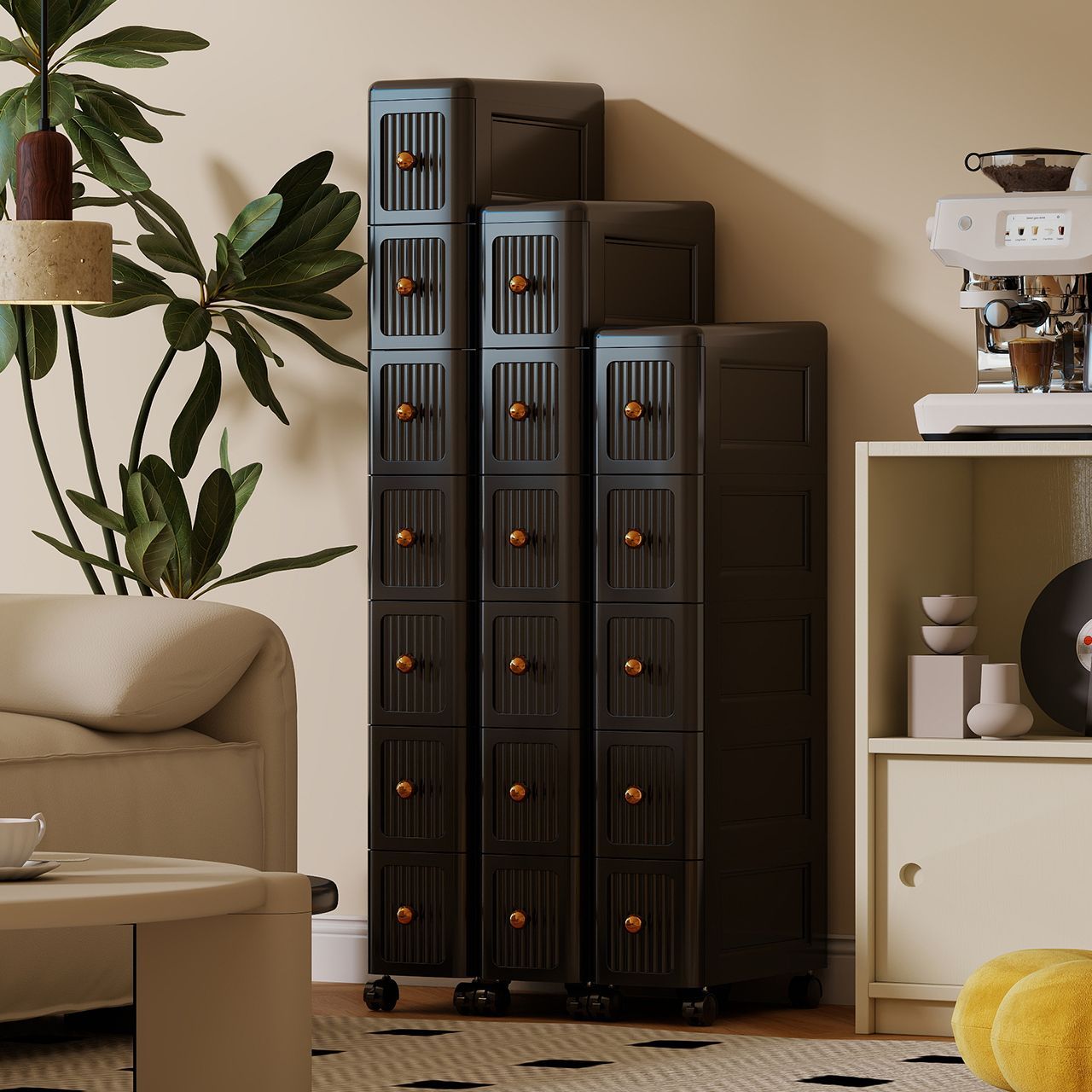 Lemari Penyimpanan Laci Sempit - Home Goods Bathroom Storage ulasan dan harga
