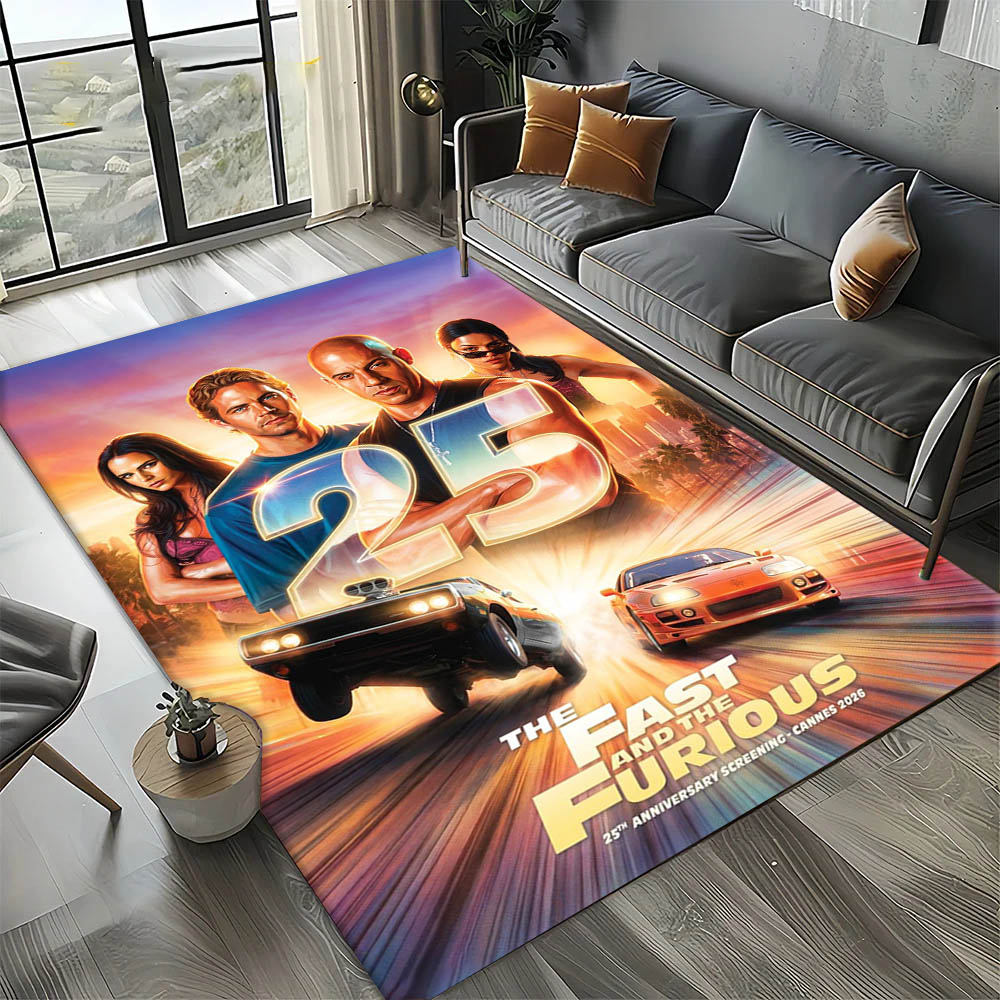 Karpet Seni 3D Film F-Fast and - Home Bathroom Movie ulasan dan harga
