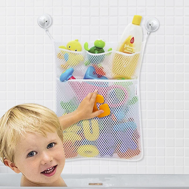 Mainan mandi mandi bayi putih, - Home Goods Bathroom Storage ulasan dan harga