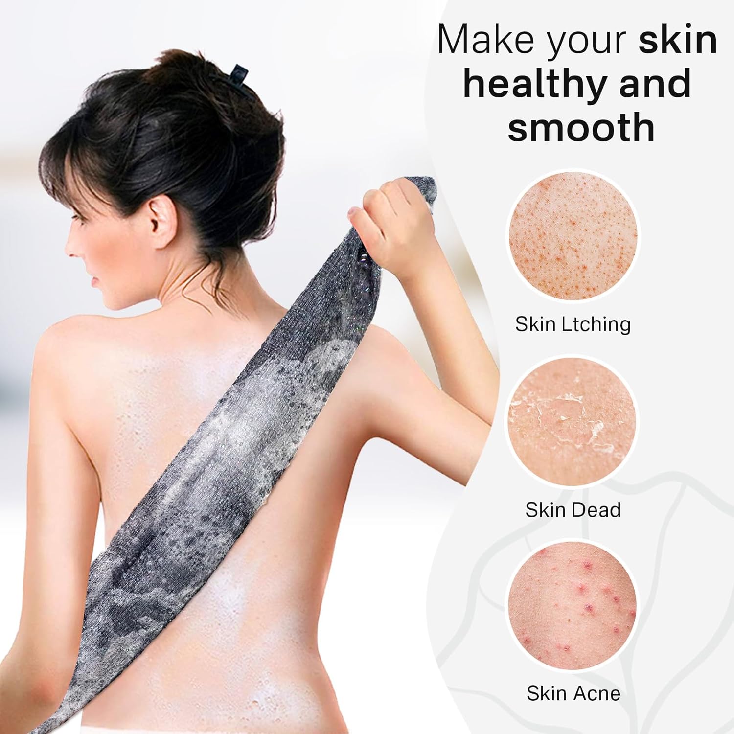 Handuk Mandi Pengelupas Kulit, - Home Bathroom Spa ulasan dan harga