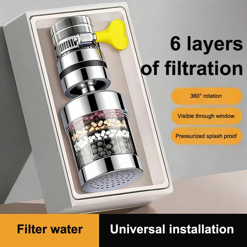 SU 360 °   Filter Keran 6 Lapi - Home Kitchen Bathroom Marketing ulasan dan harga