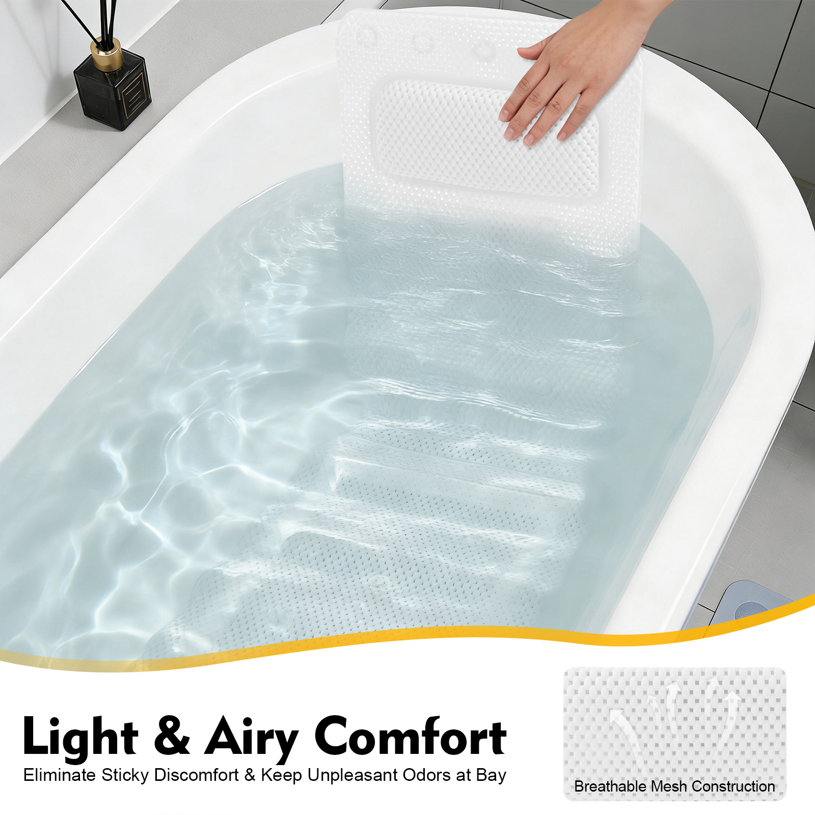 Alas Mandi dengan Bantal, Bant - Home Bathroom Spa ulasan dan harga