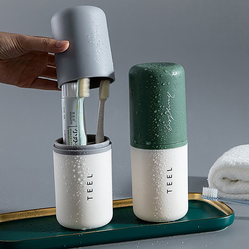 Kotak tempat sikat gigi portab - Home Goods Bathroom Storage ulasan dan harga