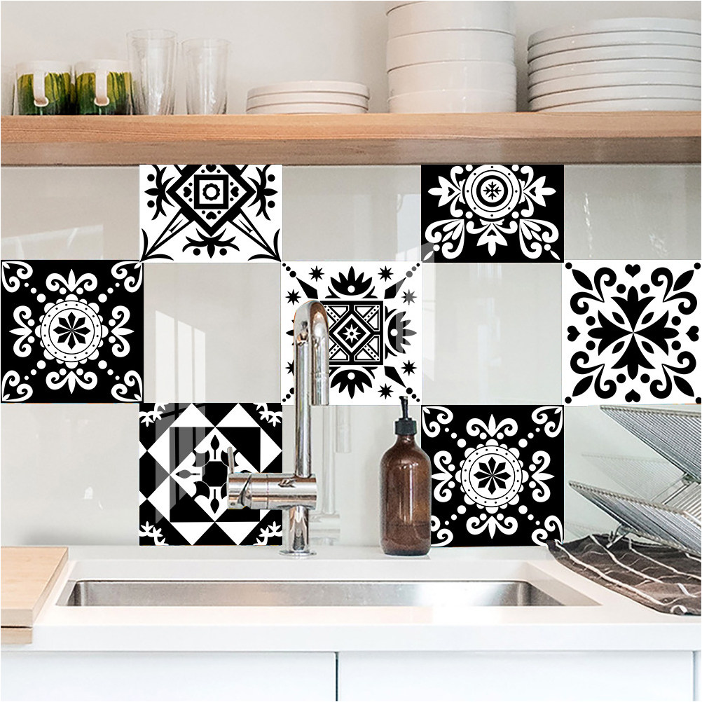 10 Buah Stiker Dinding Dekoras - Home Bathroom Tiles ulasan dan harga