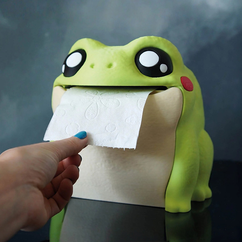 Kotak Tisu Katak Lucu Tempat H - Home Bathroom Towel Dispenser ulasan dan harga