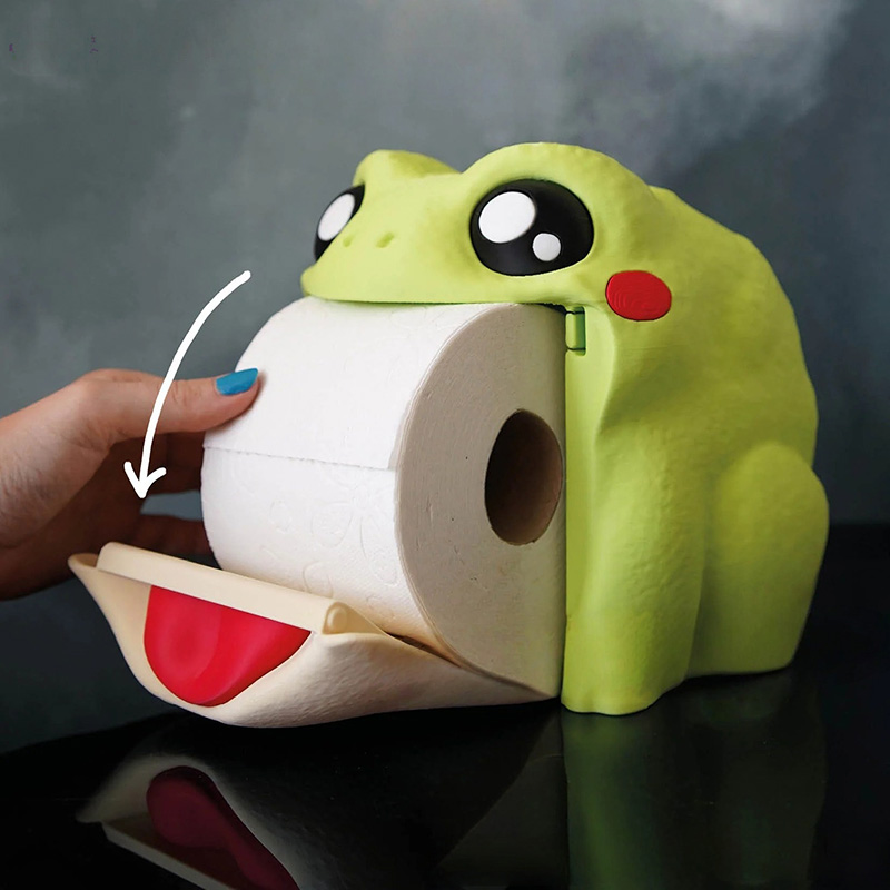 Kotak Tisu Katak Lucu Tempat H - Home Bathroom Towel Dispenser ulasan dan harga