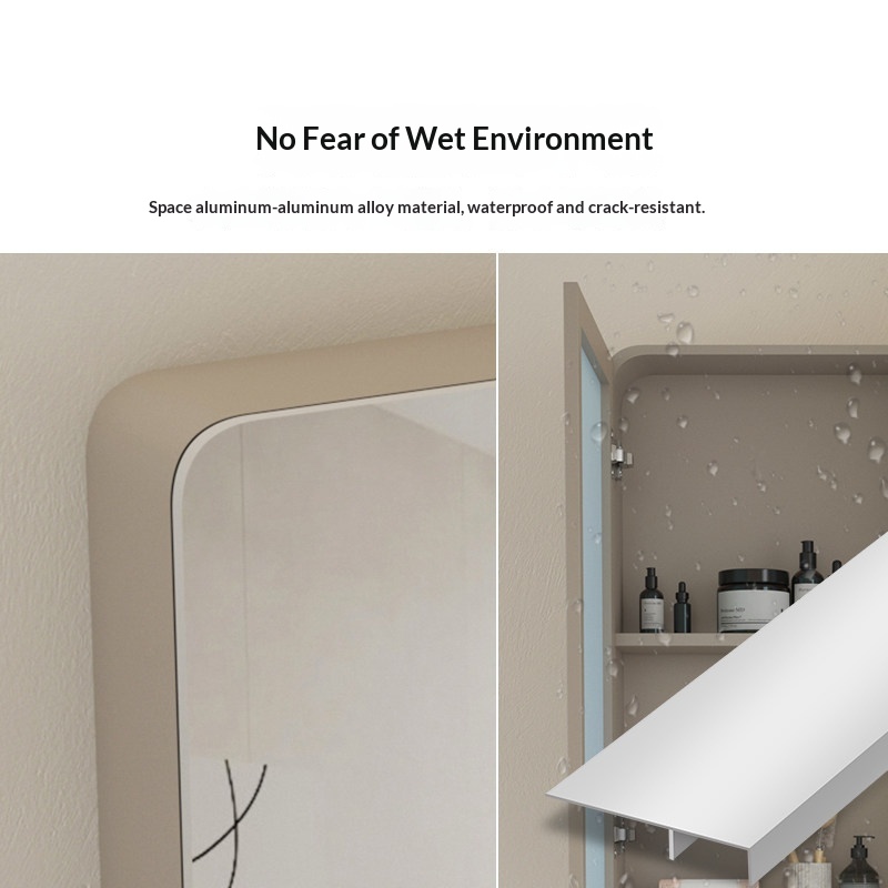 Cermin Kamar Mandi LED Backlit - Bathroom Cabinet Mirror ulasan dan harga