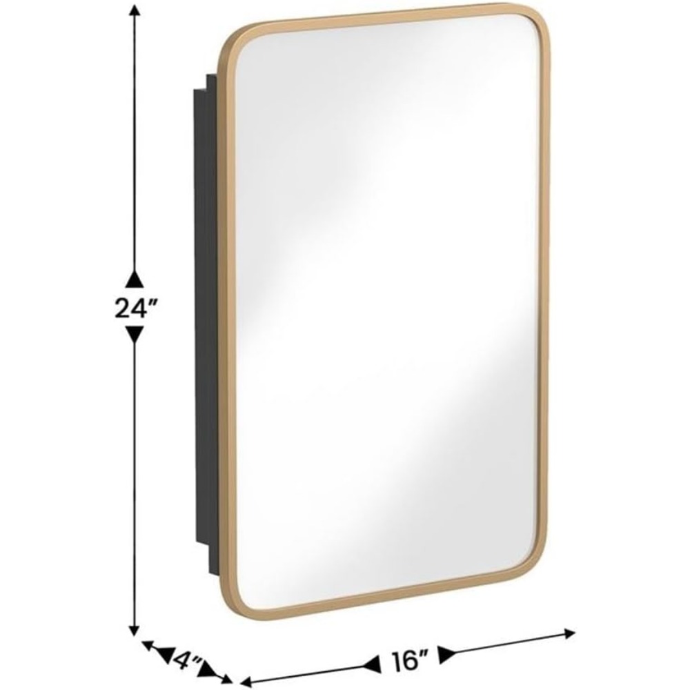 Lemari Obat Tersembunyi 16x24  - Bathroom Cabinet Mirror ulasan dan harga