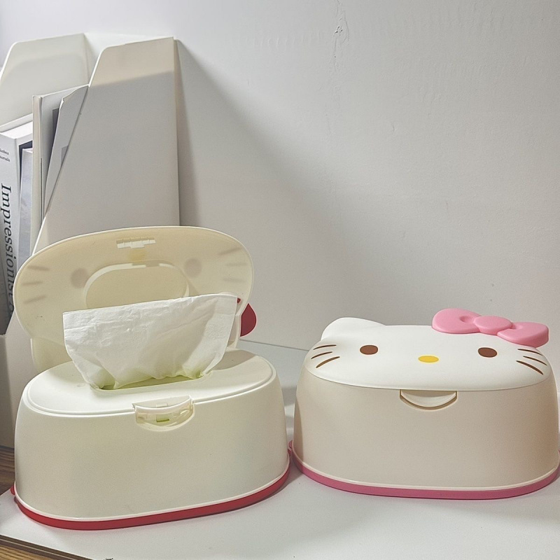 Penutup Kotak Tisu Kartun Pink - Home Bathroom Towel Dispenser ulasan dan harga