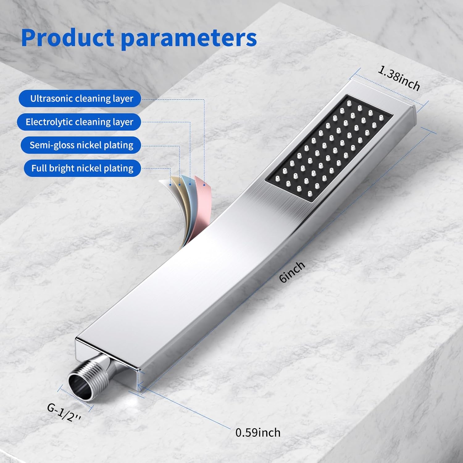 Kepala Pancuran Toilet Berkual - Home Bathroom Equipment ulasan dan harga