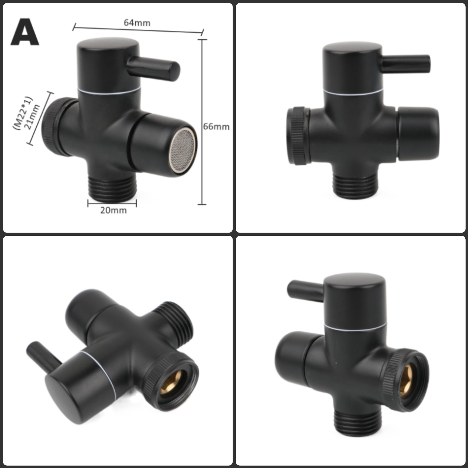 Adaptor Lengan Pancuran Kuning - Home Kitchen Bathroom Marketing ulasan dan harga