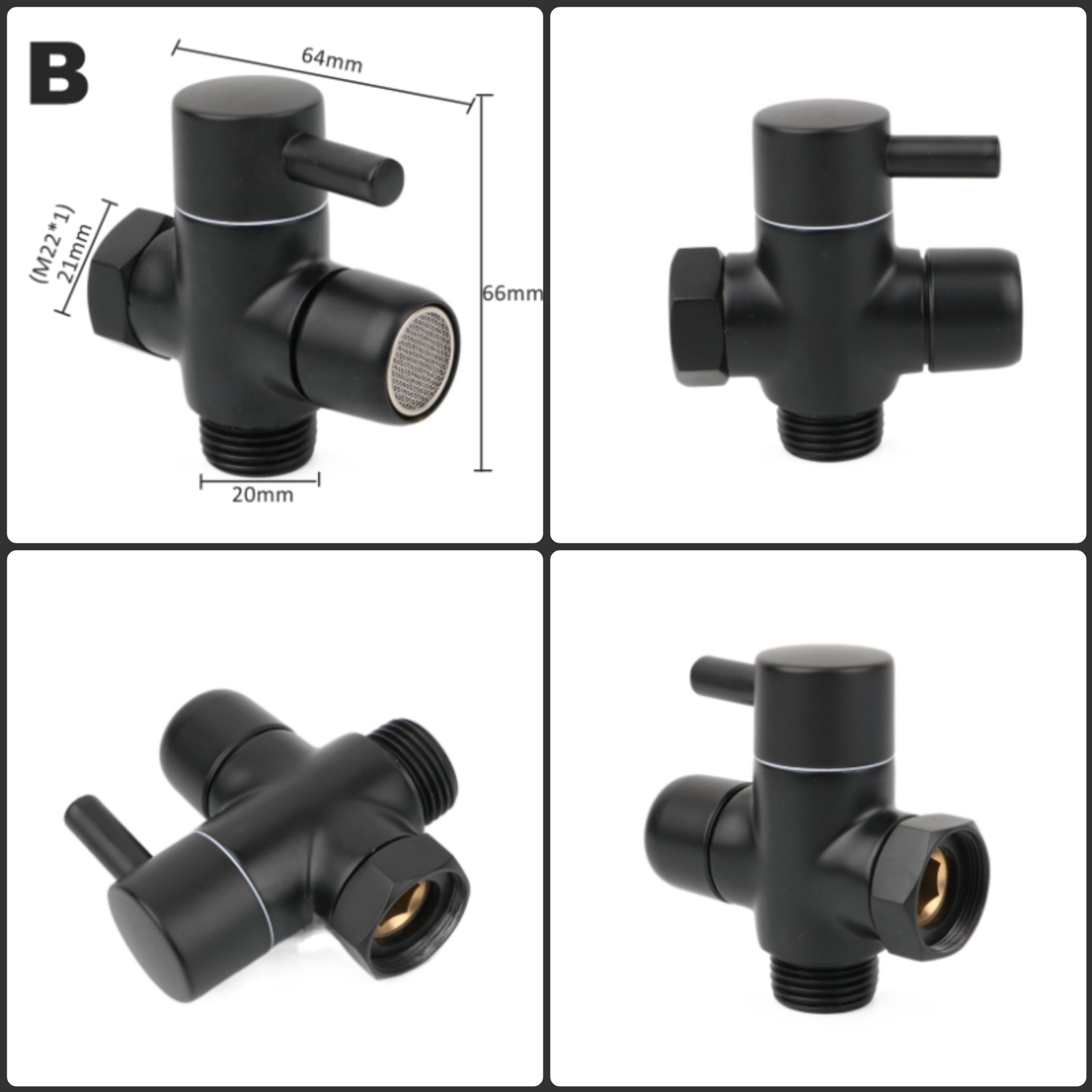 Adaptor Lengan Pancuran Kuning - Home Kitchen Bathroom Marketing ulasan dan harga