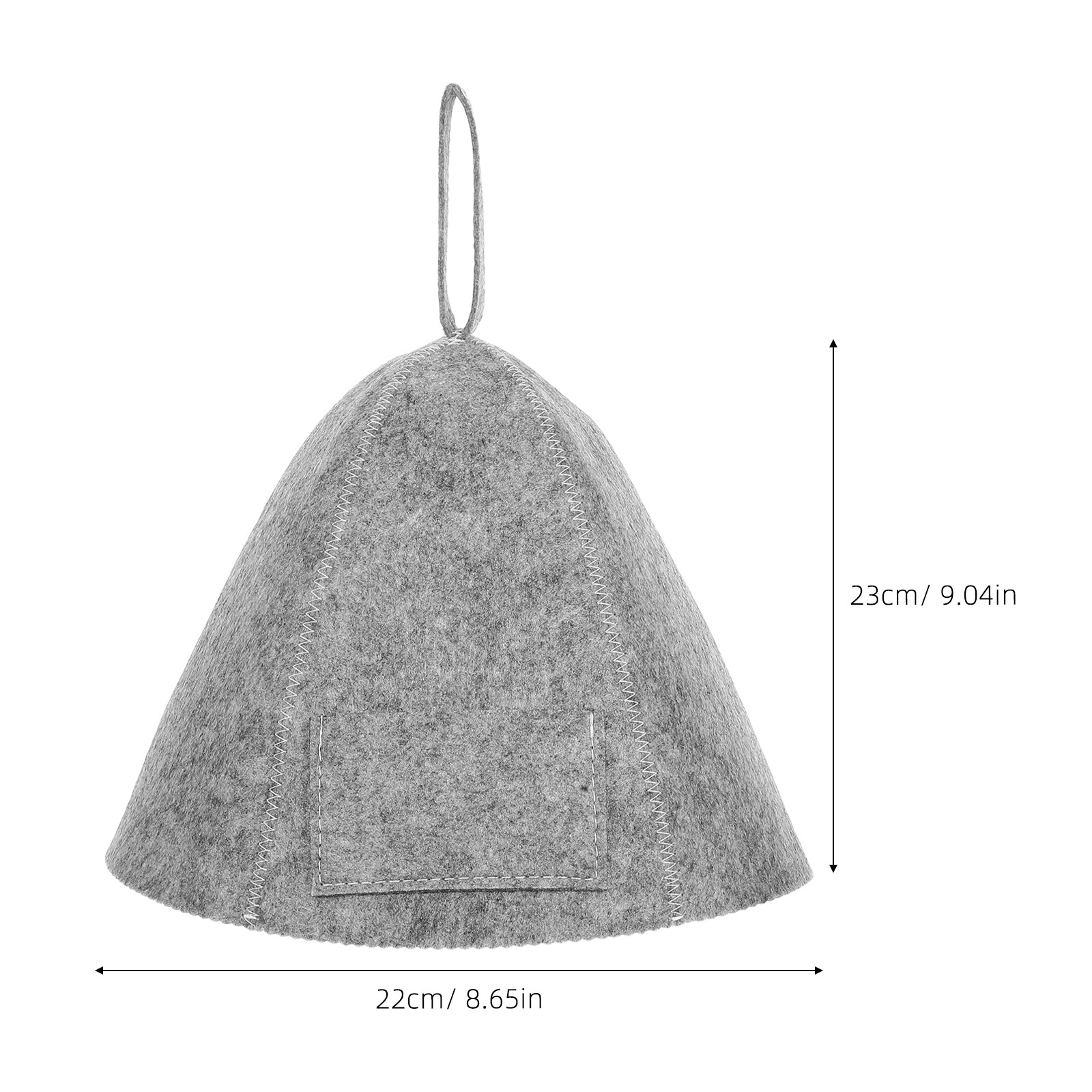 2Pcs Topi Sauna Felt, Topi Vap - Home Bathroom Spa ulasan dan harga