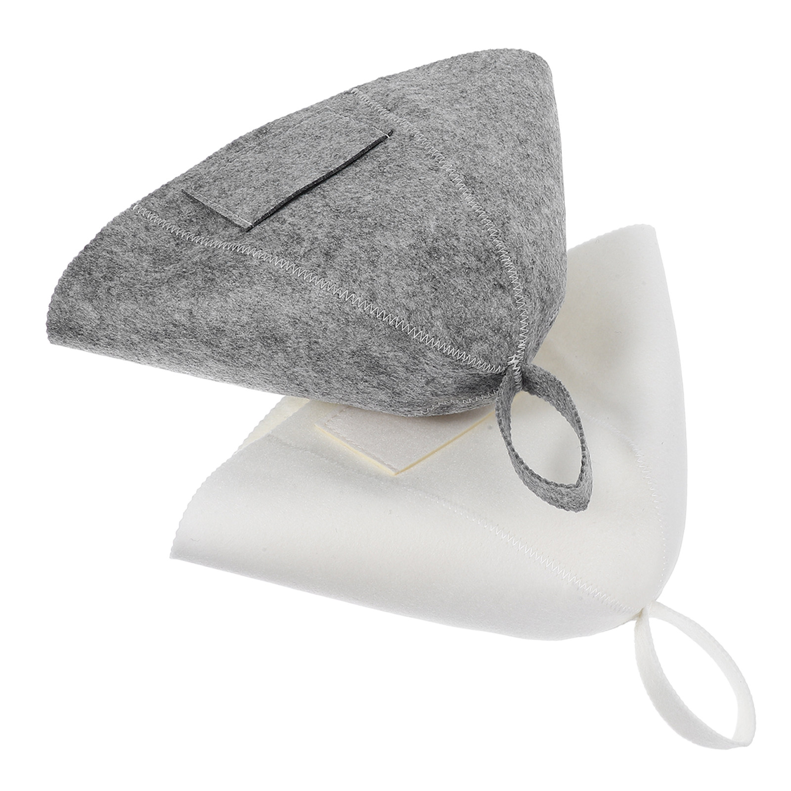 2Pcs Topi Sauna Felt, Topi Vap - Home Bathroom Spa ulasan dan harga