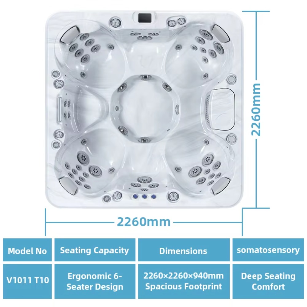 Bak Mandi Whirlpool Berdiri Se - Home Bathroom Spa ulasan dan harga