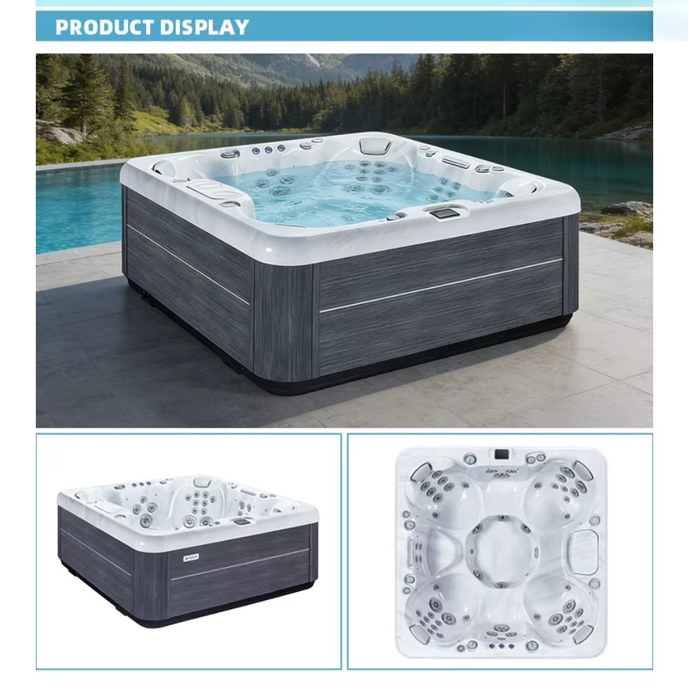 Bak Mandi Whirlpool Berdiri Se - Home Bathroom Spa ulasan dan harga