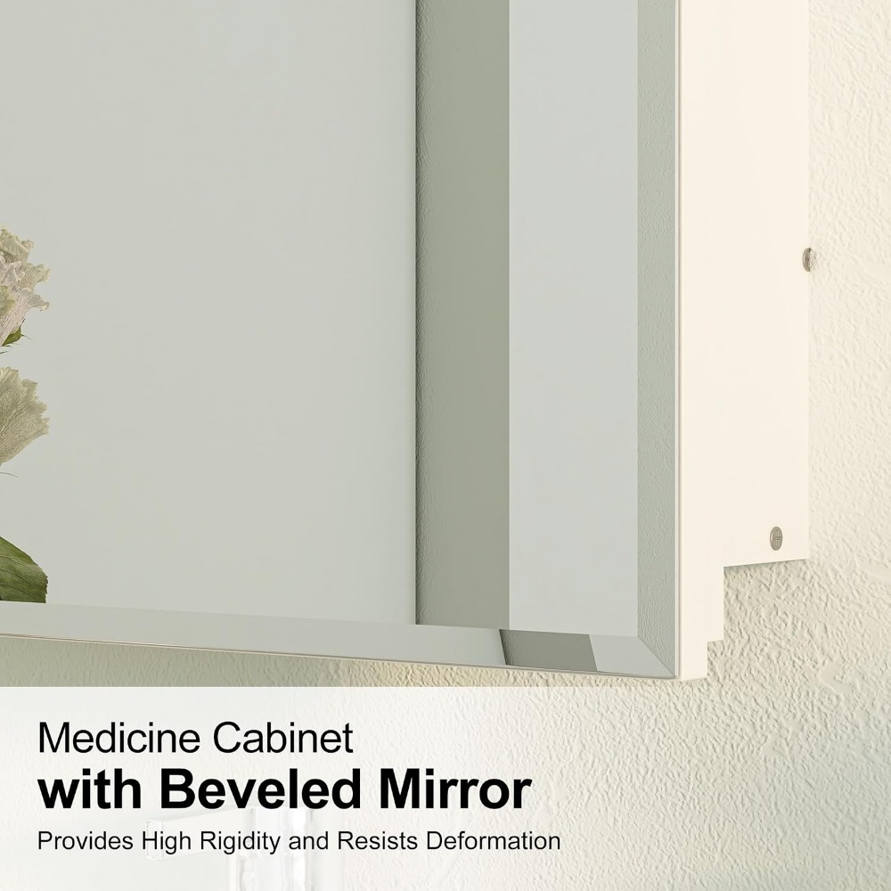 Lemari Obat Tersembunyi Berben - Bathroom Cabinet Mirror ulasan dan harga