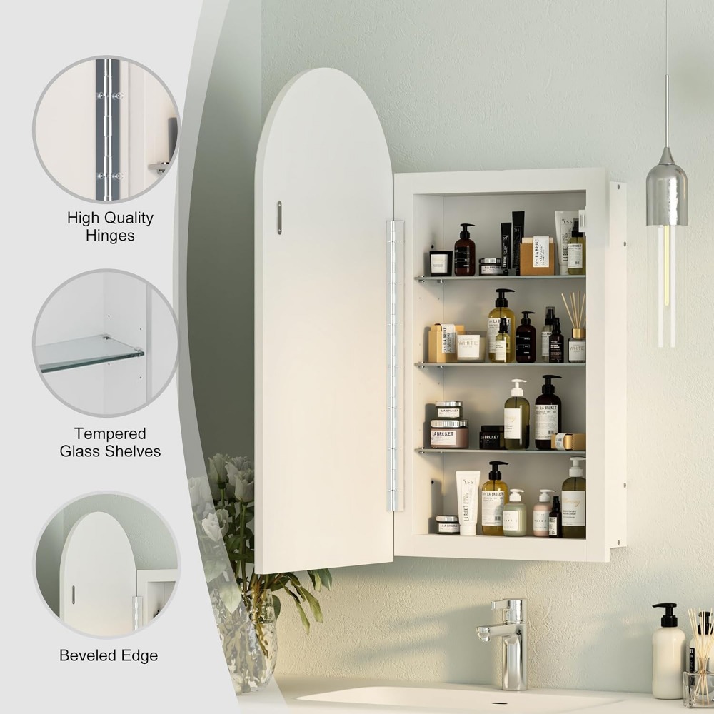Lemari Obat Tersembunyi Berben - Bathroom Cabinet Mirror ulasan dan harga
