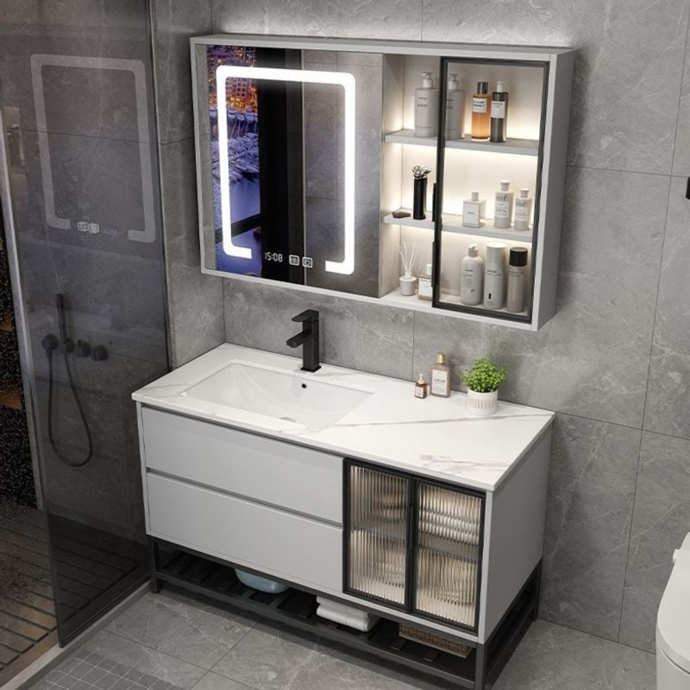 Kombinasi kabinet kamar mandi  - Bathroom Cabinet Mirror ulasan dan harga