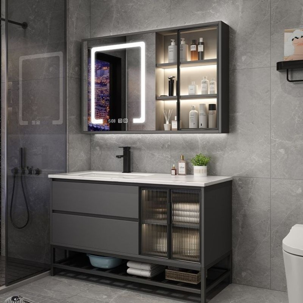 Kombinasi kabinet kamar mandi  - Bathroom Cabinet Mirror ulasan dan harga