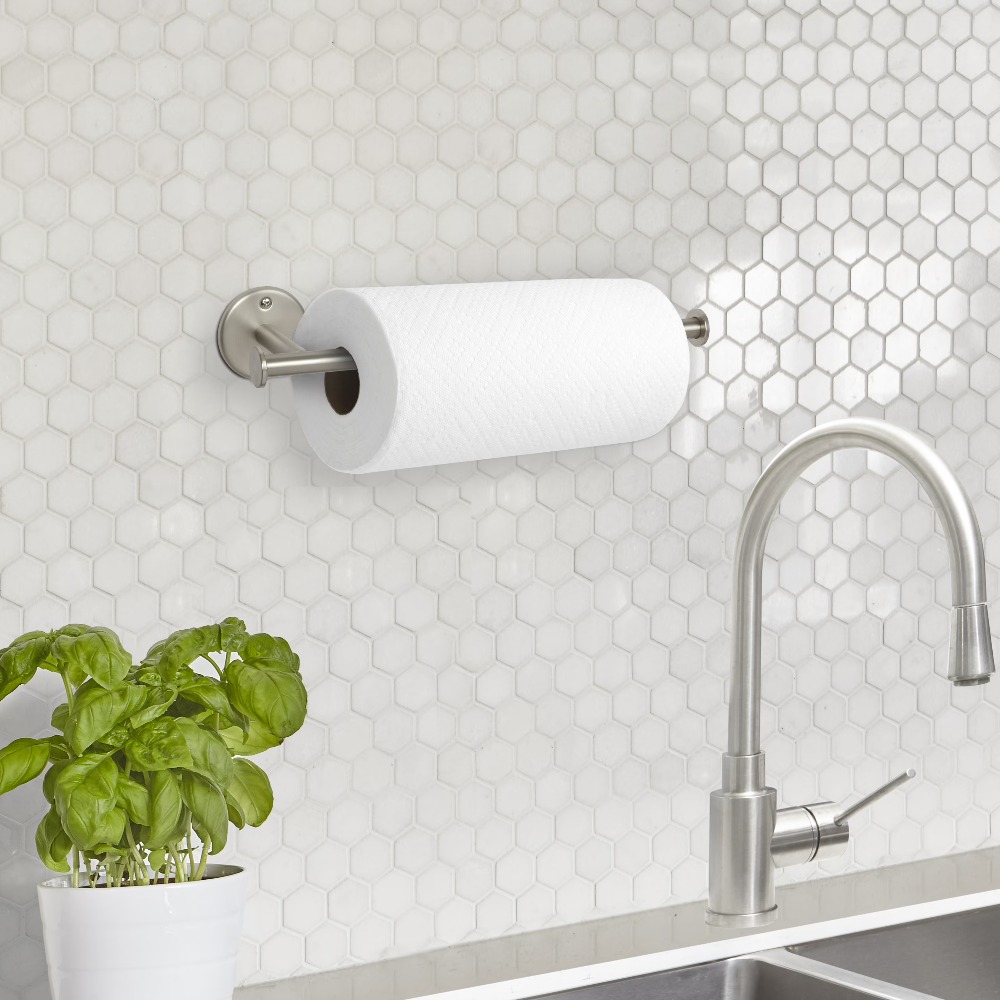 Tempat Tisu Dapur Logam Stainl - Home Bathroom Towel Dispenser ulasan dan harga