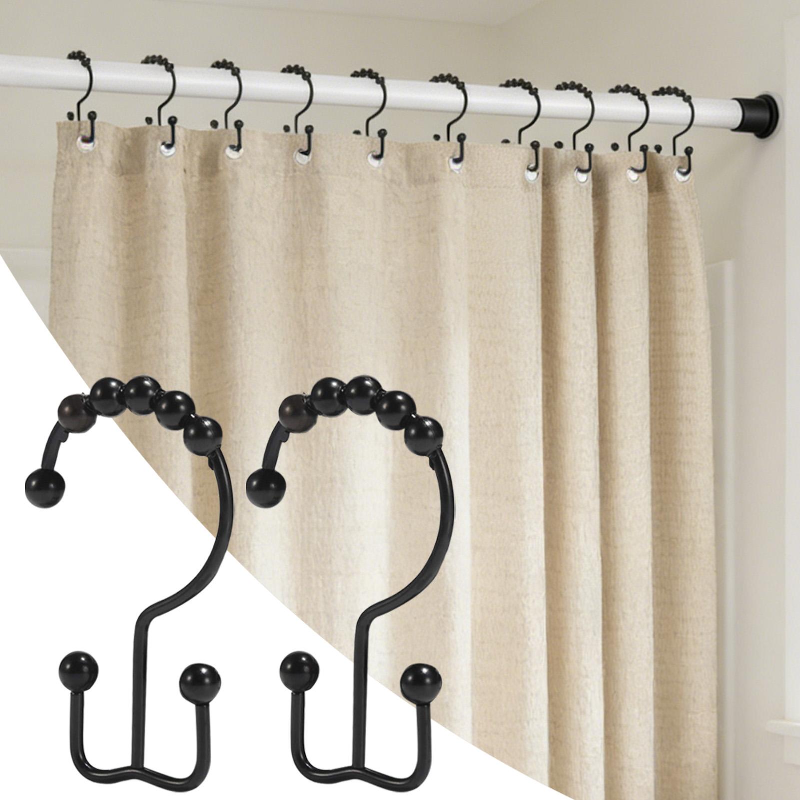 Kait Shower Logam 12 Buah Cinc - Home Bathroom Window ulasan dan harga