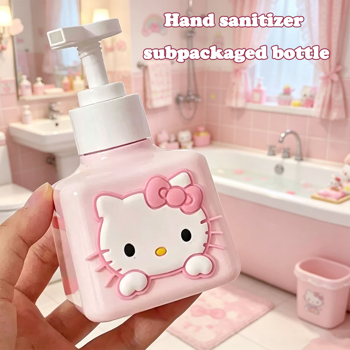 Botol Emulsi Hello Kitty Karak - Home Bathroom Equipment ulasan dan harga